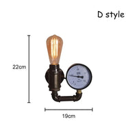 Lampe Vapeur Industrielle au Style Robinet | Marco Lucetti Style D / E27-Pas d&#39;ampoule