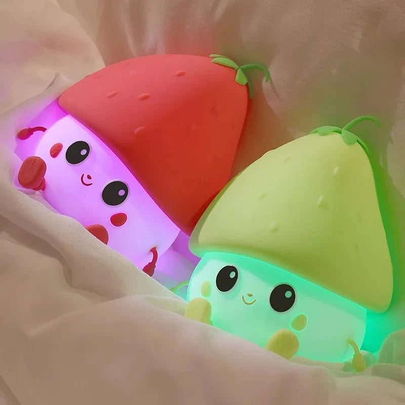 Lampe Veilleuse LED Fruit en Silicone | Marco Lucetti