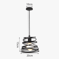 Lampe Vintage en Spirale suspendue | Marco Lucetti