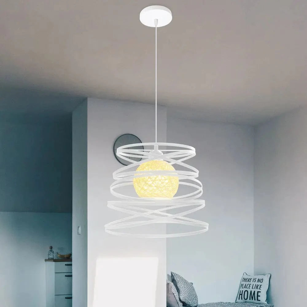 Lampe Vintage en Spirale suspendue | Marco Lucetti