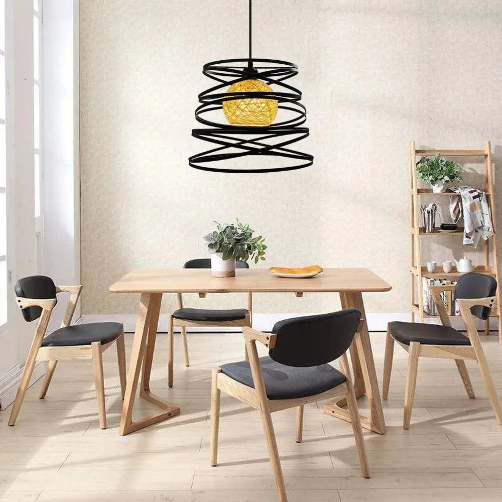 Lampe Vintage en Spirale suspendue | Marco Lucetti