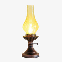 Lampe vintage Mona - Élégance rétro en métal | Marco Lucetti Ambré