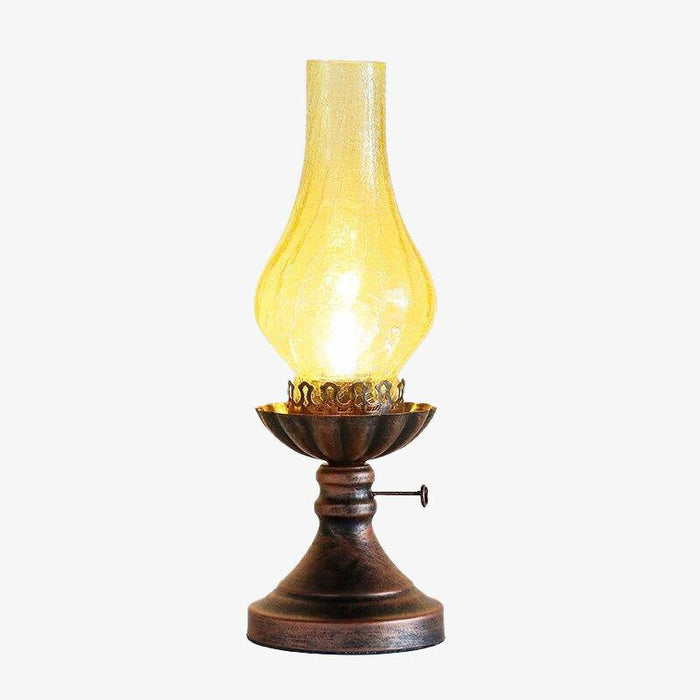Lampe vintage Mona - Élégance rétro en métal | Marco Lucetti Ambré