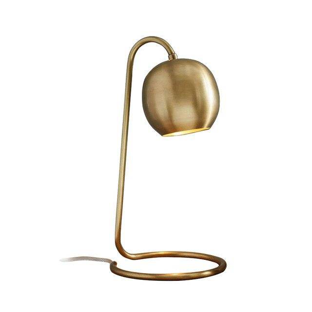 Lampes à poser dorées LED design | Marco Lucetti