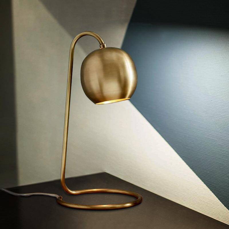 Lampes à poser dorées LED design | Marco Lucetti