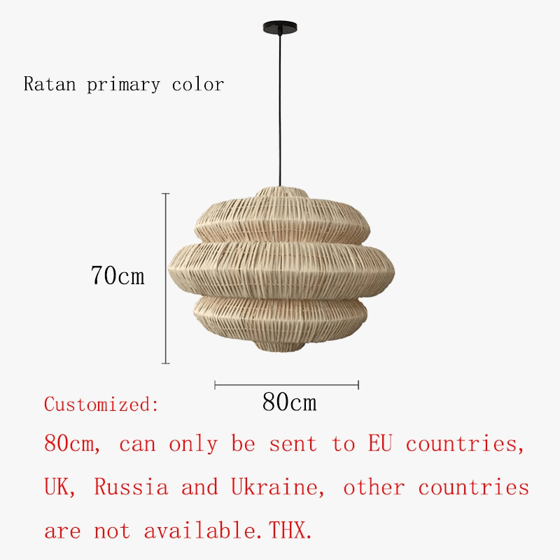 Lampes Boho en Rotin | Marco Lucetti