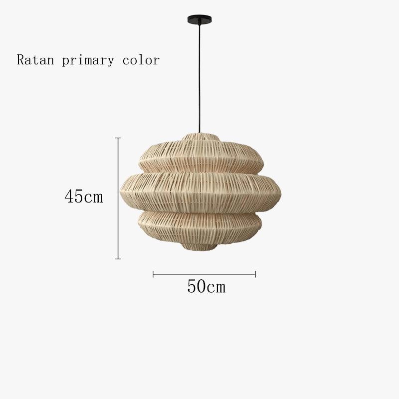 Lampes Boho en Rotin | Marco Lucetti