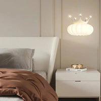 Lampes Couronne Dorée Nuage Blanc: Éclairez Votre Intérieur avec Élégance | Marco Lucetti