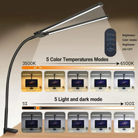 Lampes de bureau Double tête LED | Marco Lucetti