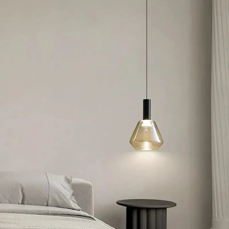Lampes en verre multicolores - Collection en fer | Marco Lucetti