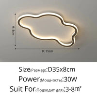 Lampes LED Creativ'Deco pour une Déco Intérieure Moderne | Marco Lucetti B Noir D35x8cm 30w / Luminosité variable