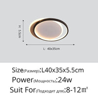 Lampes LED modernes en bois véritable pour décoration intérieure: Livraison directe et luminaires de qualité | Marco Lucetti Rond 40cm noir / Blanc chaud