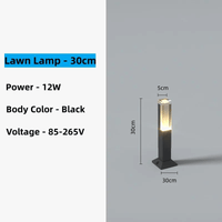 Lampes LED pour éclairage de jardin : Design paysage, IP65, étanche, AC85-265V | Marco Lucetti