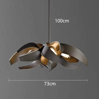 Lampes LED suspendues au design contemporain | Marco Lucetti Noir 73cm / Blanc froid