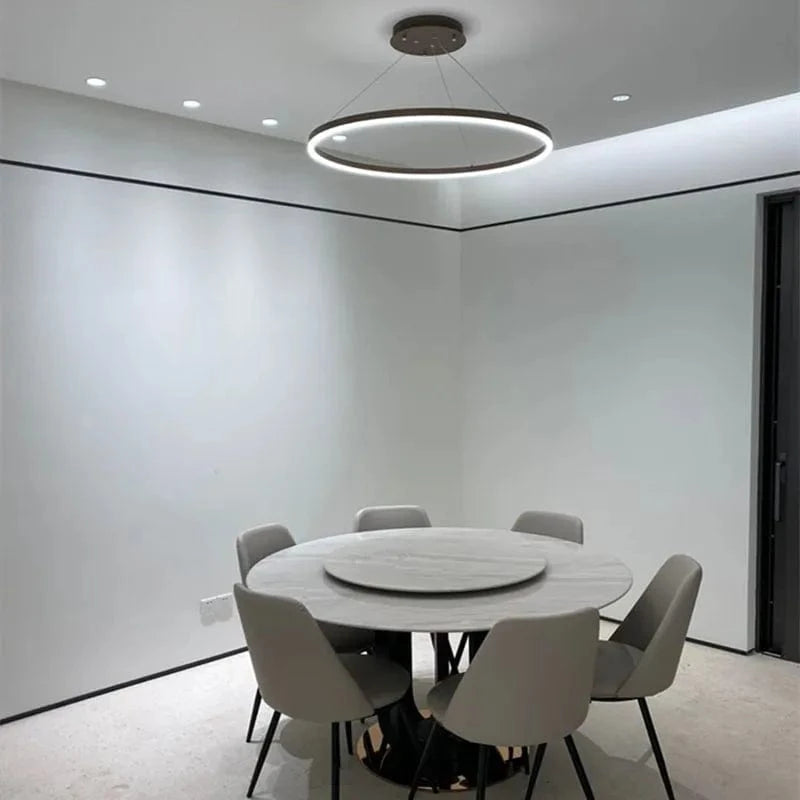 Lampes LED Suspendues Nordic Minimalist Circle Ring | Marco Lucetti