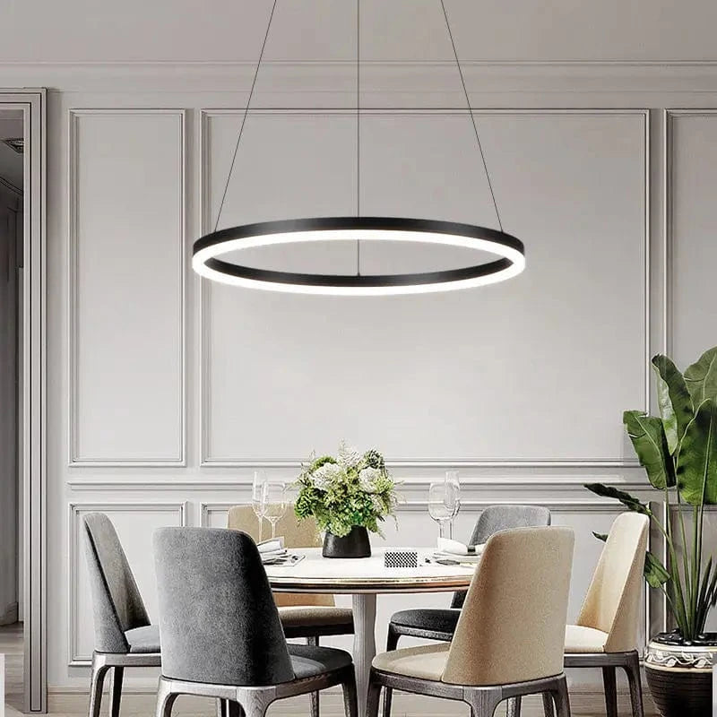 Lampes LED Suspendues Nordic Minimalist Circle Ring | Marco Lucetti