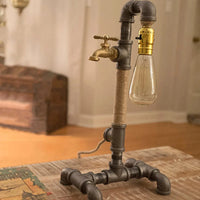 Lampes rétro industrielles Vintage en fer rouillé E27 pour café | Marco Lucetti