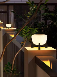 Lampes Solaires de Jardin Modernes pour une Villa Exquise | Marco Lucetti