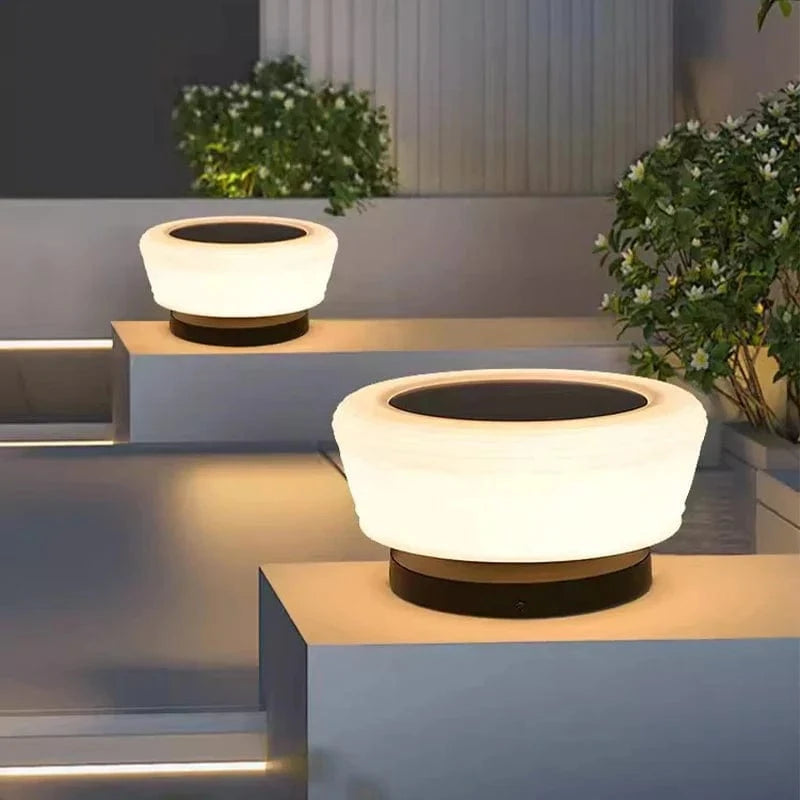 Lampes Solaires de Jardin Modernes pour une Villa Exquise | Marco Lucetti
