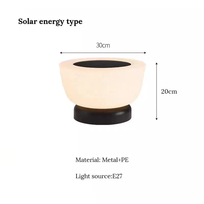 Lampes Solaires de Jardin Modernes pour une Villa Exquise | Marco Lucetti C Solar energy type