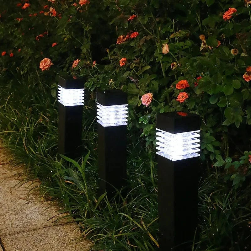 Lampes solaires LED de jardin ultra-résistantes pour illuminer votre extérieur | Marco Lucetti Blanc / 1 PCS