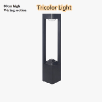 Lampes solaires modernes carrées en aluminium pour extérieur - WaterproofTech | Marco Lucetti