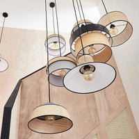 Lampes suspendues en bambou japonais : style nordique minimaliste et créatif | Marco Lucetti