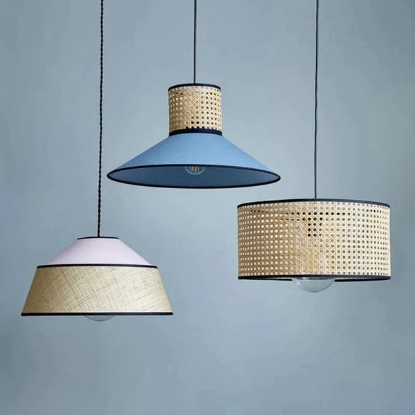Lampes suspendues en bambou japonais : style nordique minimaliste et créatif | Marco Lucetti