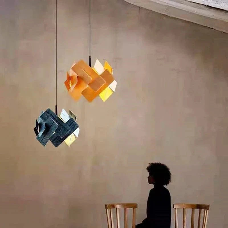 Lampes suspendues en bois design avec cordon ajustable | Marco Lucetti