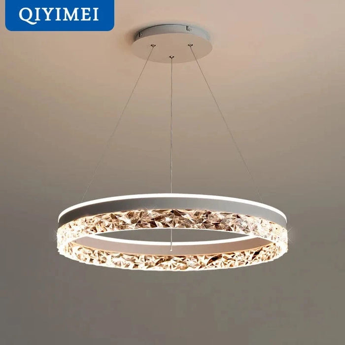 Lampes suspendues en cristal pour une décoration intérieure minimaliste | Marco Lucetti