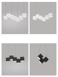 Lampes suspendues géométriques minimalistes pour la salle à manger et le bureau | Marco Lucetti