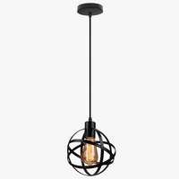 Suspension industrielle nordique moderne minimaliste