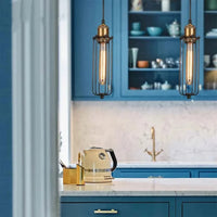 Lampes suspendues industrielles vintage avec cage en fer - Éclairage rétro chic | Marco Lucetti Bronze / E27 (sans ampoule) / CHINE