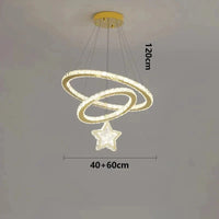 Lampes Suspendues Intelligentes en Cristal au Design Moderne - Luxe Illuminate | Marco Lucetti 40 60cm / Lumière chaude