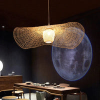 Lampes suspendues LED en bambou - Éclairage créatif pour Tatami - Suspension Luminaire de Restaurant | Marco Lucetti