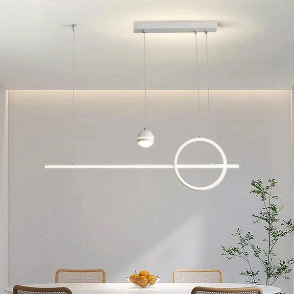 Lampes suspendues LED minimalistes pour une décoration intérieure éclairée | Marco Lucetti