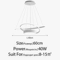 Luminaires Intérieurs Abajur - Lampes Suspendues LED Modernes