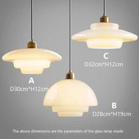 Lampes Suspendues LED Modernes Nordic Art Décoratif – Crème | Marco Lucetti