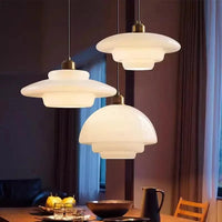 Lampes Suspendues LED Modernes Nordic Art Décoratif – Crème | Marco Lucetti
