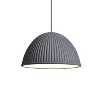 Lampes suspendues LED nordiques macaron en résine pour une décoration intérieure minimaliste | Marco Lucetti Gris / Lumière tricolore