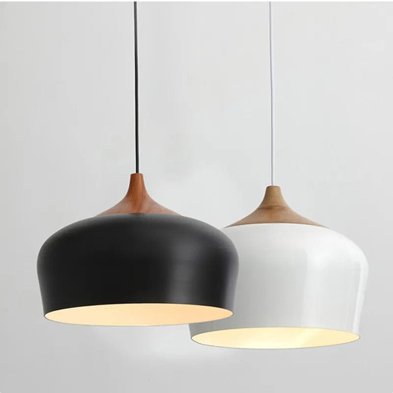 Lampes Suspendues Modernes en Bois Nordiques Minimalistes LED | Marco Lucetti