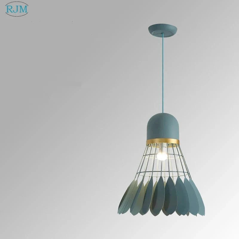 Lampes Suspendues Modernes Nordiques en Fer pour Éclairage LED | Marco Lucetti Vert