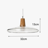 Lampes Suspendues Nordic Industrial en Bois et Verre | Marco Lucetti