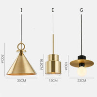 Lampes Suspendues Nordiques à LED pour Décor Intérieur | Marco Lucetti