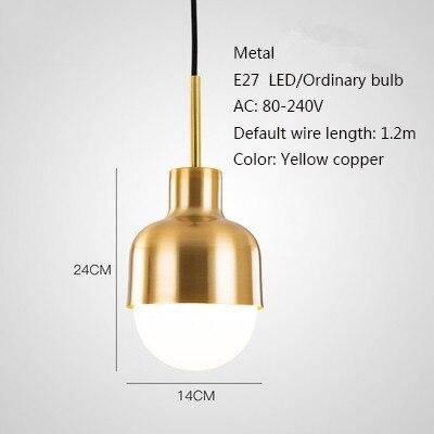 Lampes Suspendues Nordiques à LED pour Décor Intérieur | Marco Lucetti D