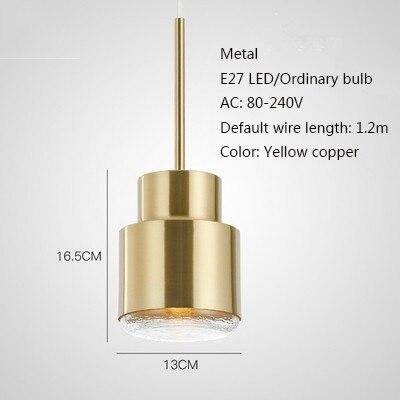 Lampes Suspendues Nordiques à LED pour Décor Intérieur | Marco Lucetti E