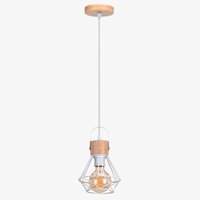 Lampes suspendues nordiques en bois massif pour intérieur design hôtel café bar | Marco Lucetti