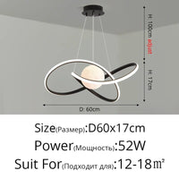 Lampes Suspendues Nordiques Loft avec Ampoules Lune LED | Marco Lucetti