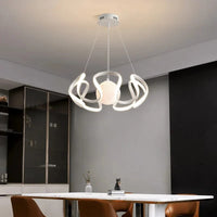 Lampes Suspendues Nordiques Loft avec Ampoules Lune LED | Marco Lucetti