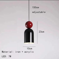 Lampes Suspendues Nordiques Réglables en Fil Métallique avec Livraison Directe | Marco Lucetti C-Black / 3 Changeable